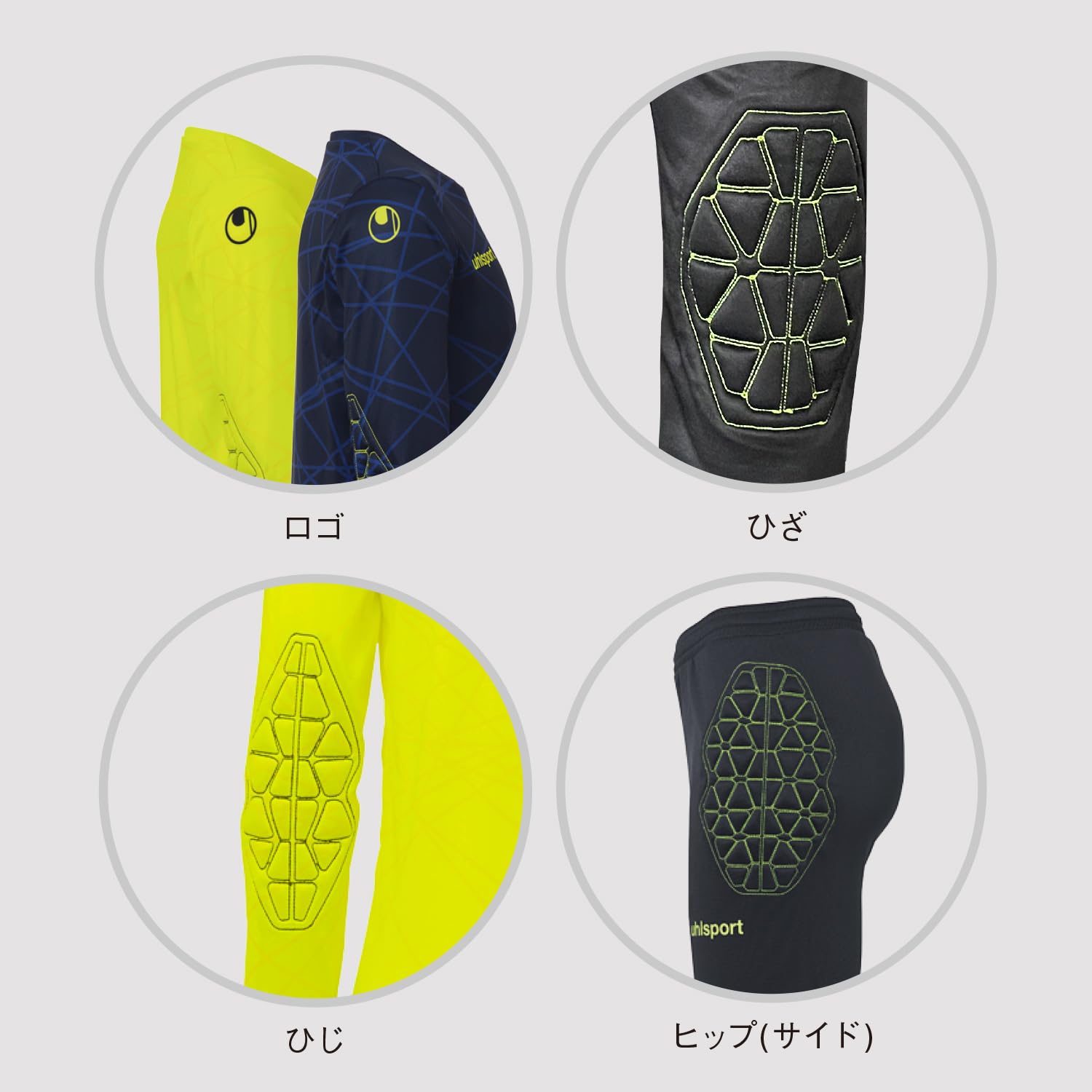 Amazon.co.jp: [ウールシュポルト] サッカー アパレル パッド付