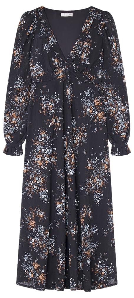 SPRINGFIELD Vestido Midi Estampado Difuminado Mujer
