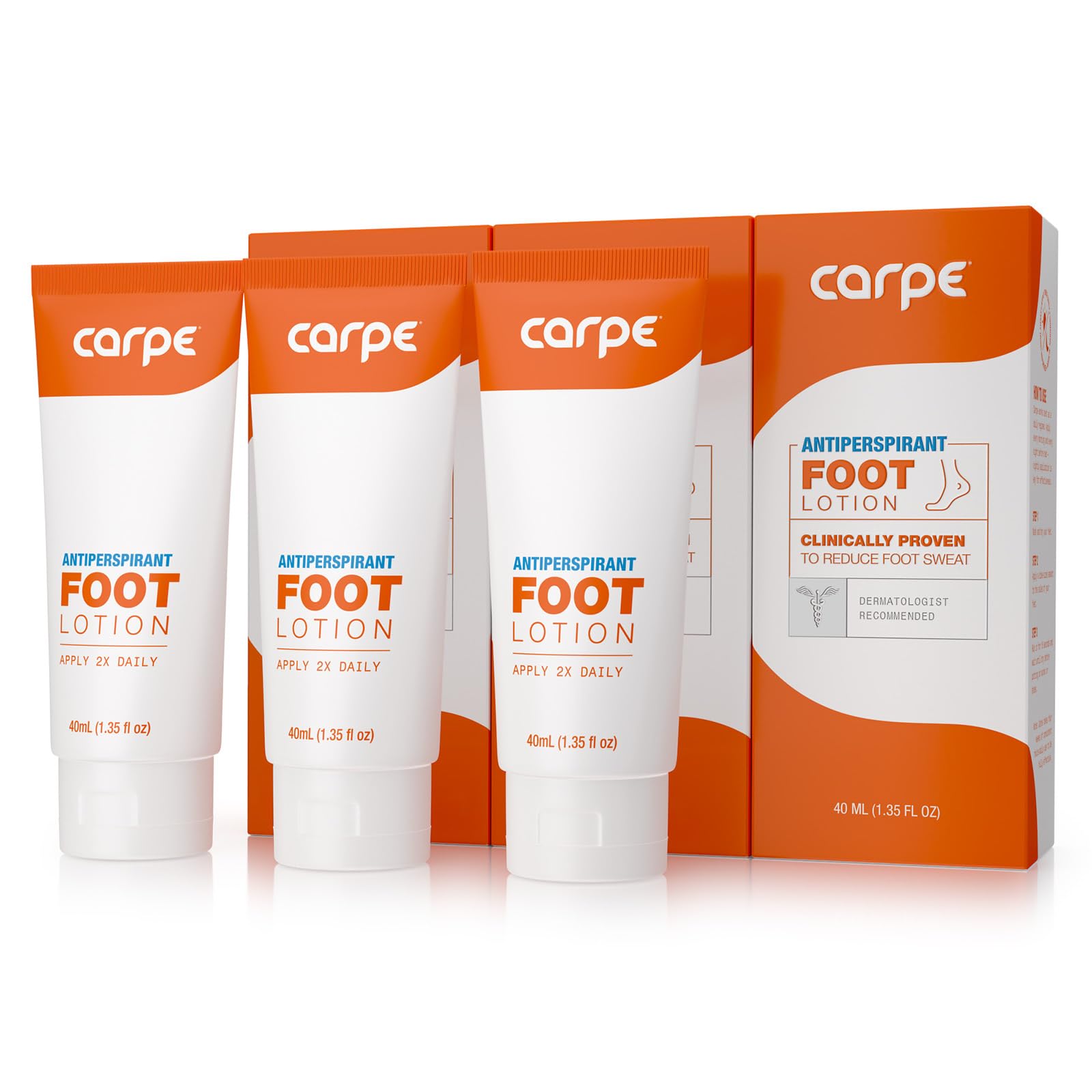 Stop Sweaty Feet with Carpe Lotion -12