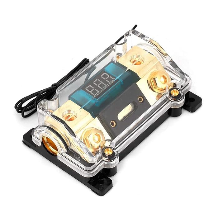 Buy KIMISS Car Power Fuses Holder, Fuse Block Audio Power Fuses Holder