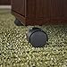 Bush Furniture Key West Rolling Cart for Home Office, 2 Drawer File Cabinet on Wheels, 15.51