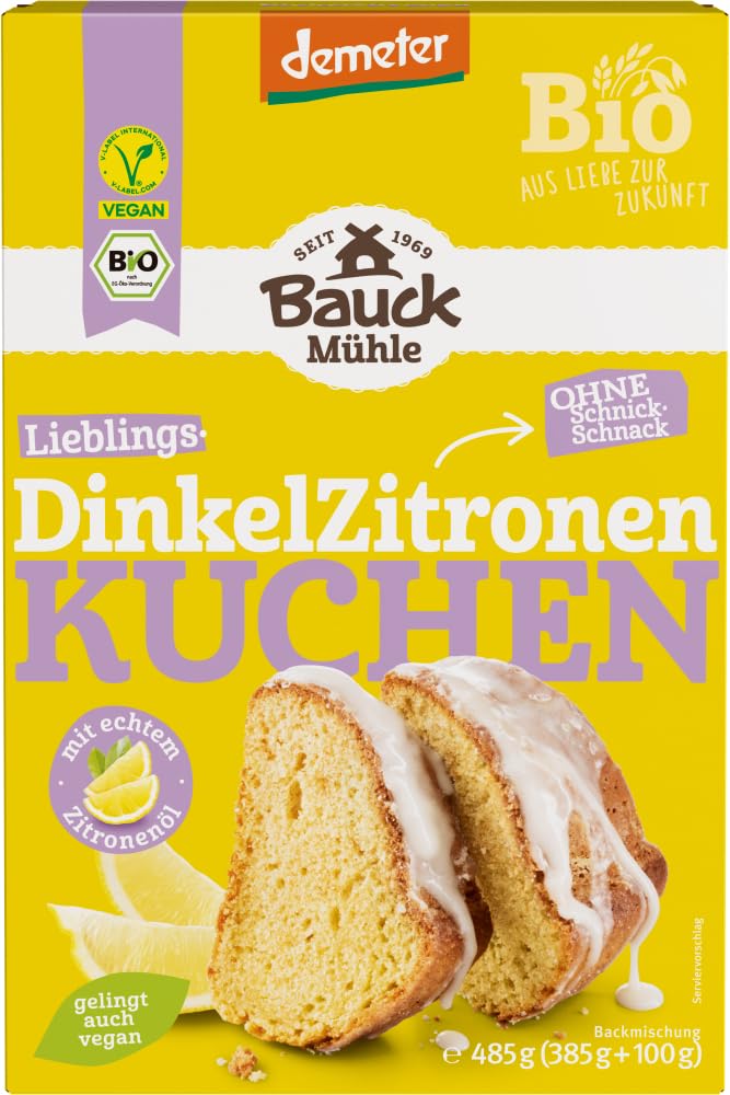 Dinkel Zitronenkuchen Demeter 12 x 485 g