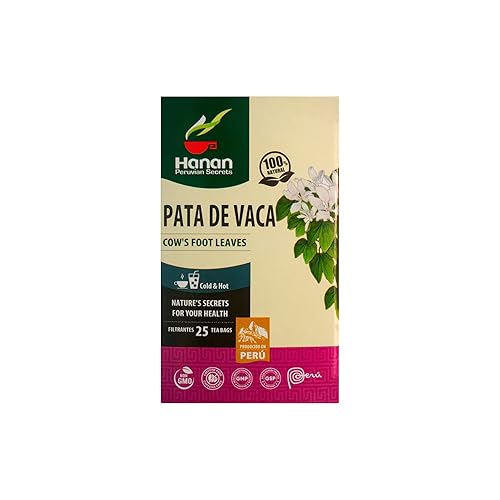 Miniatura 2 de Hanan Peruvian Secrets Té de pie de vaca (Pata de Vaca)  Bauhinia forficata 100% natural de Perú tradicionalmente utilizada para promover la salud y