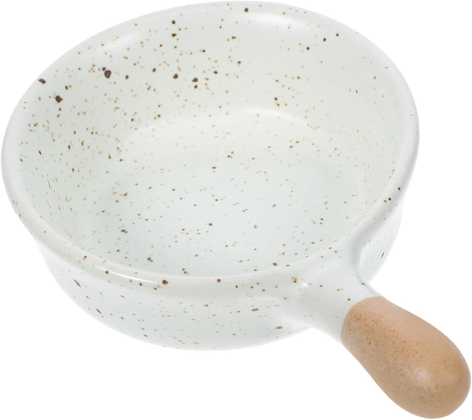 SOLUSTRE Ceramic Dipping Plate Mini Bowl for Sushi Soy Sauce Porcelain Sauce Bowl Handle Mini Appetizer Plate for Seasoning