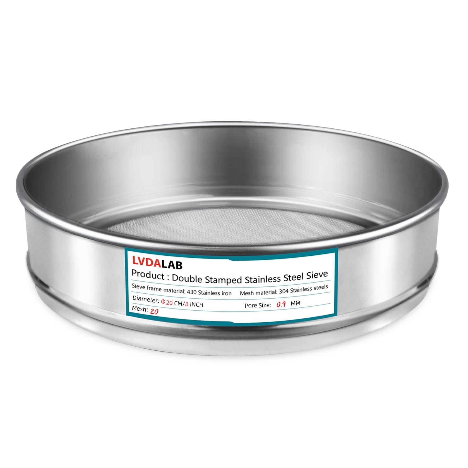 Stainless Steel Lab Sieve - 270 Mesh -13 Stainless Steel Lab Sieve - 270 Mesh -13
