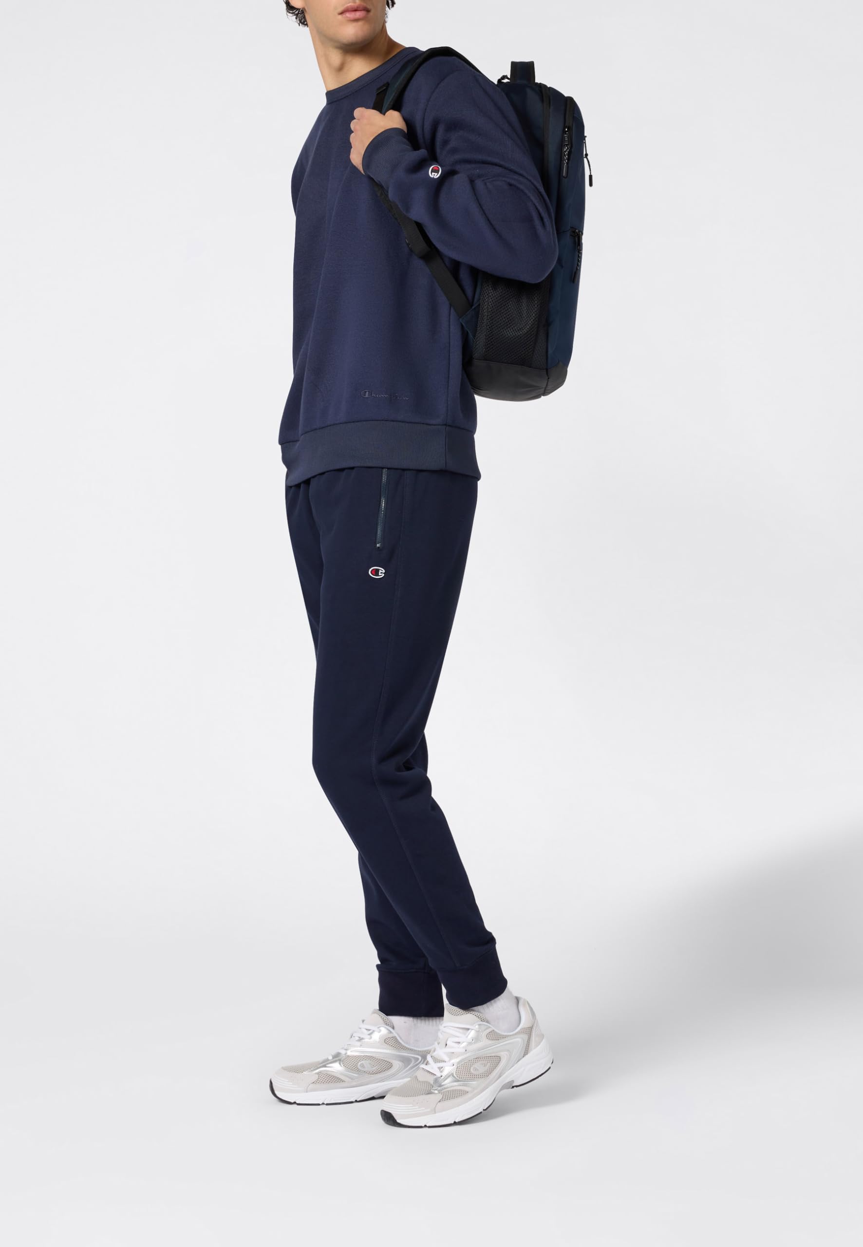 Champion Pantaloni Joggers Slim Fit con Polsino e Tasche con Cerniera da Uomo, 220804