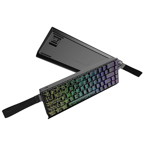 IROK Mer68 Wired 68 Keys, Magnetic Switch Mechanical Keyboard, 8KHZ Polling Rate/Latency As 0.125MS/256KHZ Single Key Scan Rate/ARGB/，Hot Swappable Gaming Keyboard(Black)