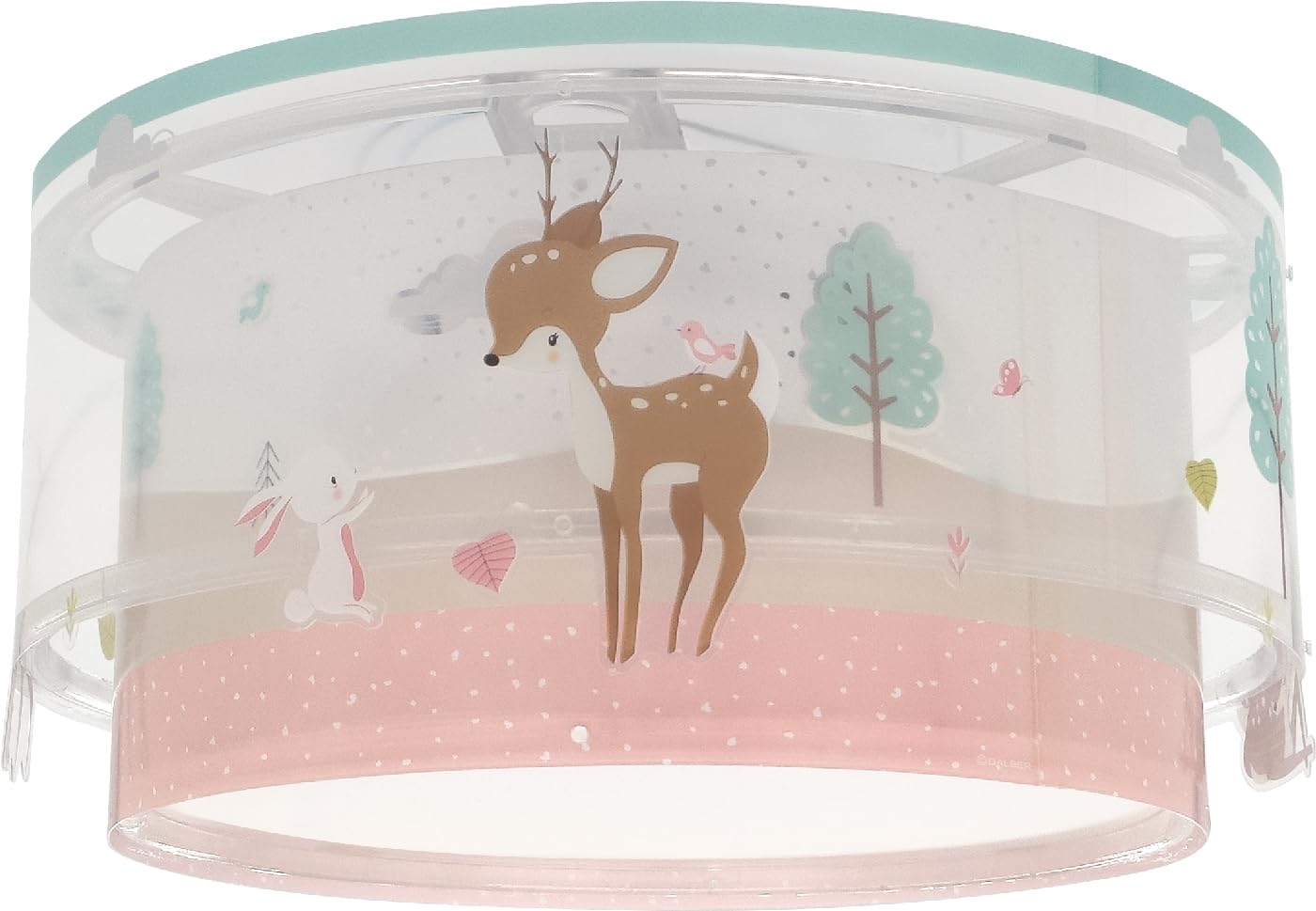 Dalber Kinder Deckenlampe Loving Deer Reh Rosa 61276M