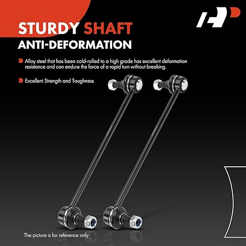 Miniatura 4 de A-Premium 2 eslabones de barra estabilizadora delantera, compatibles con Hyundai y Kia - 2012-2021 - Elantra (Coupe/GT), Accent, Tucson, Veloster,