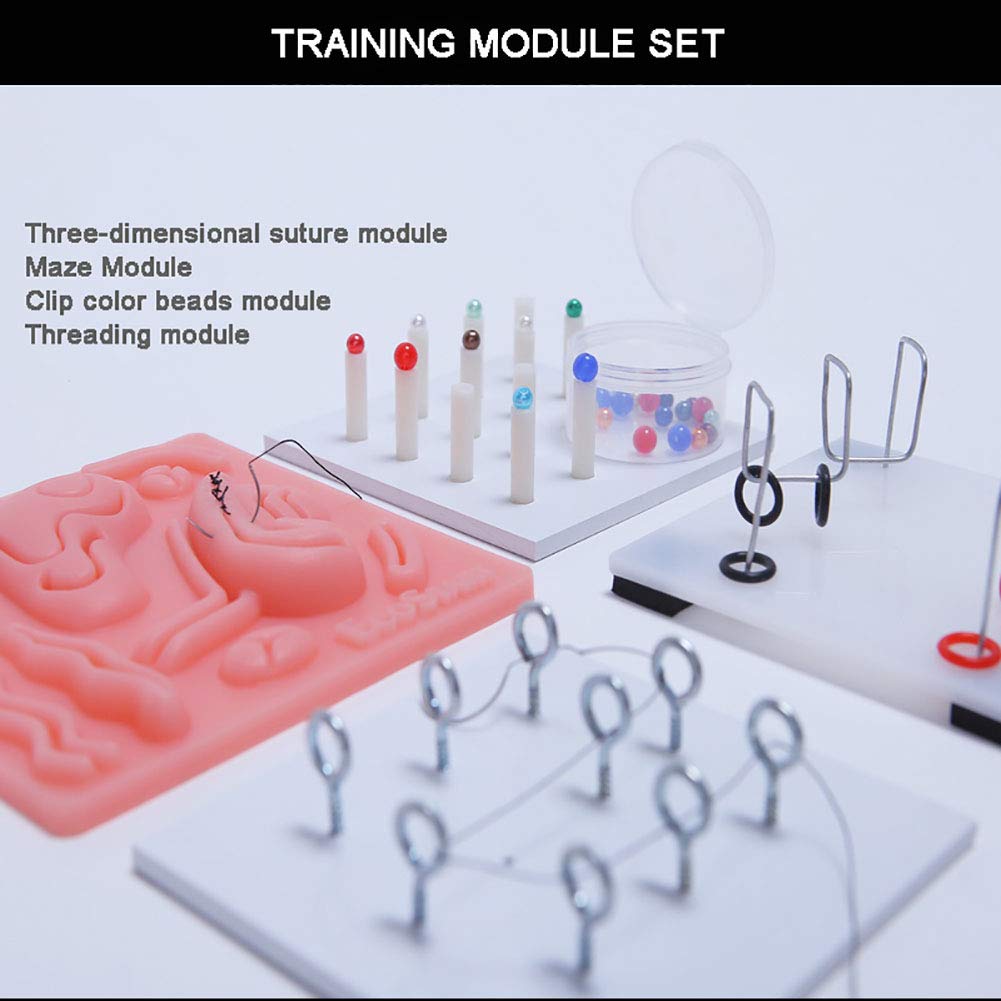Laparoscopico Simulatore Scatola Kit Laparoscopica Box Training Simulatore Laparoscopic Trainer Allenatore per Allenamento Sussidi Didattici