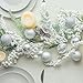 KI Store Silver Christmas Ball Ornaments, 20pcs 3.15-Inch, for Xmas Trees and Holiday Decor - Hooks Included