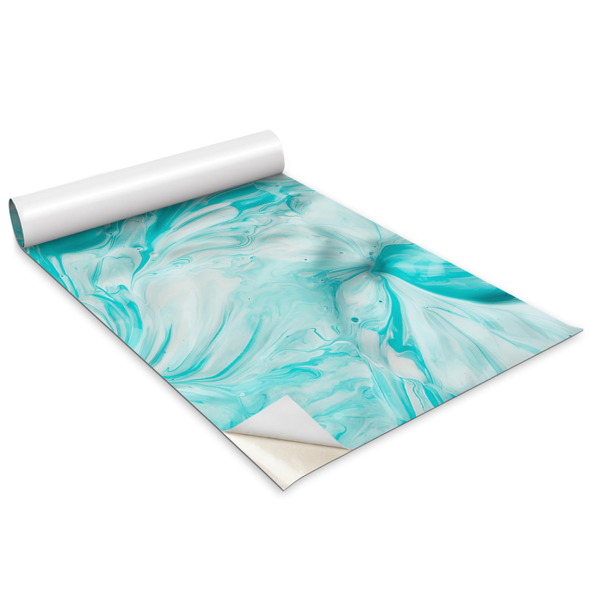 Papel pintado para muebles autoadhesivo mate que elimina manchas en paredes de cocina