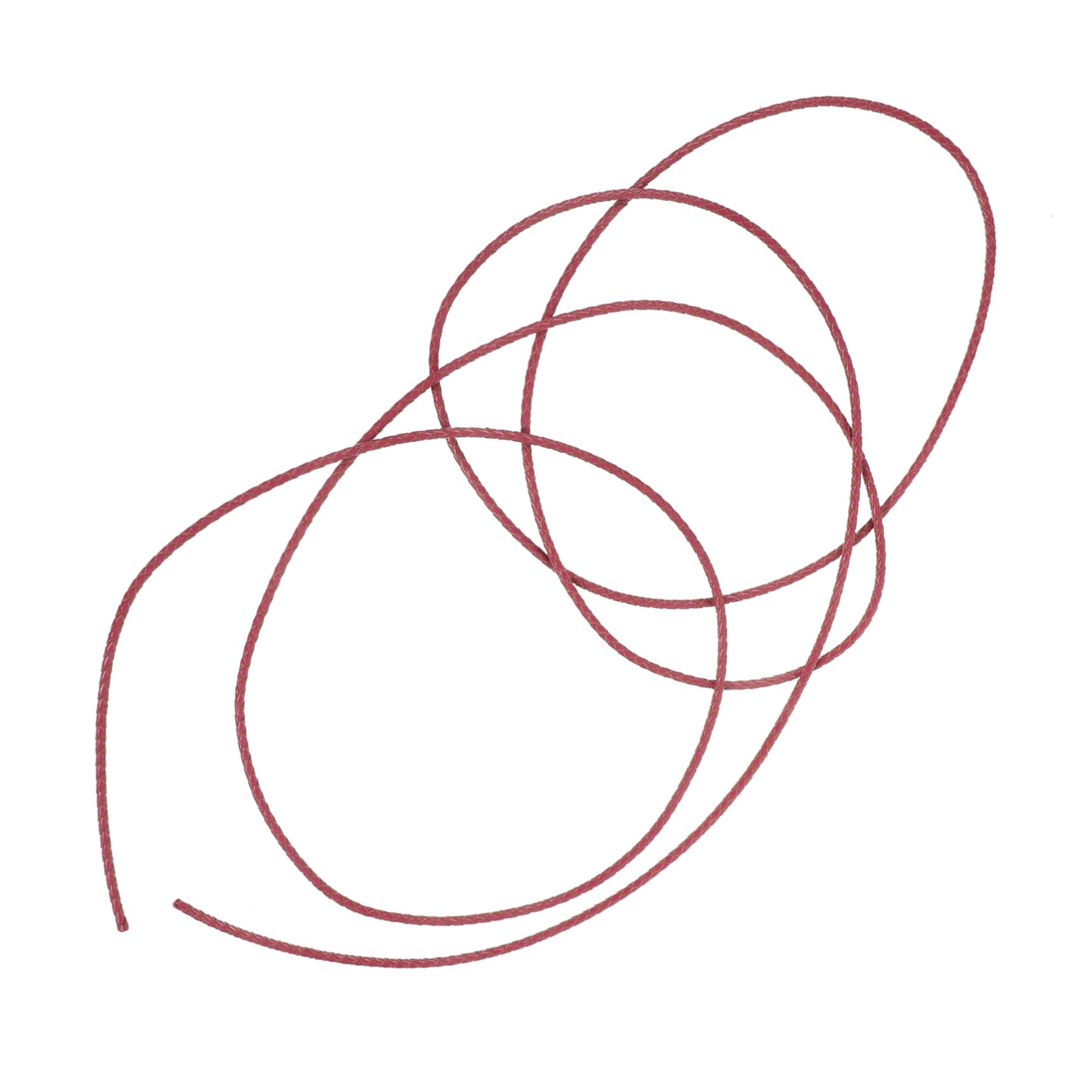 SEWACC Vintage Style Leather Cord Braided Macrame Cord Craft Rope for DIY Bracelet Necklace