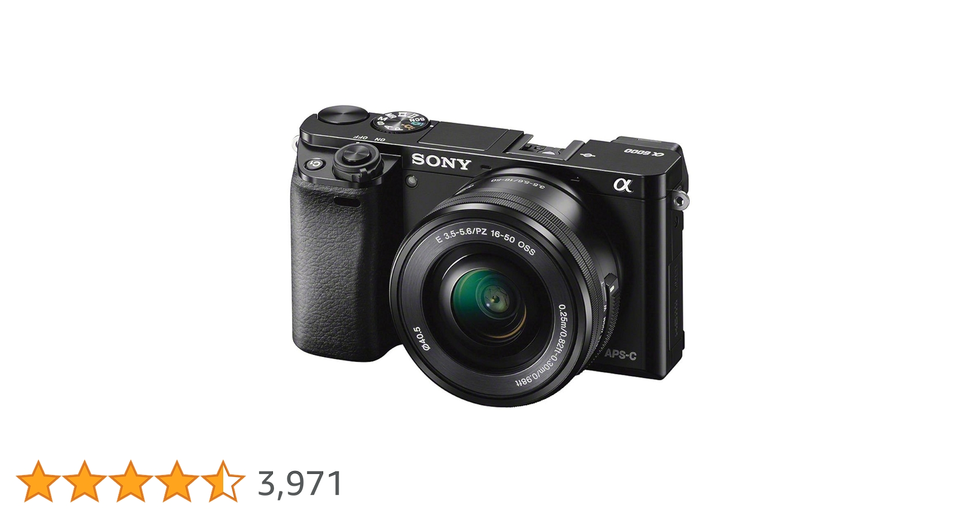 Sony α6300 + SELP1650 E PZ F3,5-5,6 OSS de 16-50 mm | SELP1650 | Sony Romania