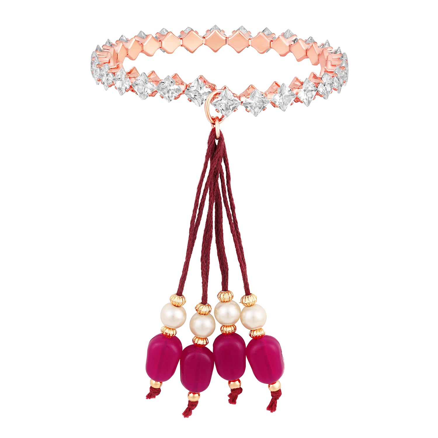 See full amazon price history chart for Mahi Rose Gold Plated Eternal Love Delightful Lumba Rakhi Bracelet with Cubic Zirconia for Women (RAL1100736ZPin) Mahi Rose Gold Plated Eternal Love Delightful Lumba Rakhi Bracelet with Cubic Zirconia for Women (RAL1100736ZPin) (B0CD81JDGN) Amazon Price History, Amazon Price Tracker