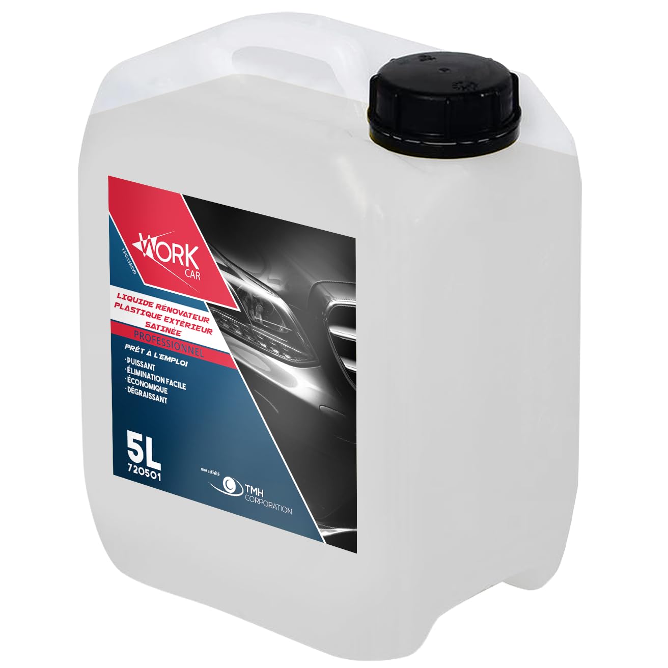 Gel renovador de neumáticos y plásticos exteriores para coche y moto (5 L)