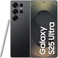 Celular Samsung Galaxy S25 Ultra 5G, 256GB, 12GB RAM, Câmera Quádrupla de 200+50+10+50, Tela Grande de 6.9", Titânio Preto