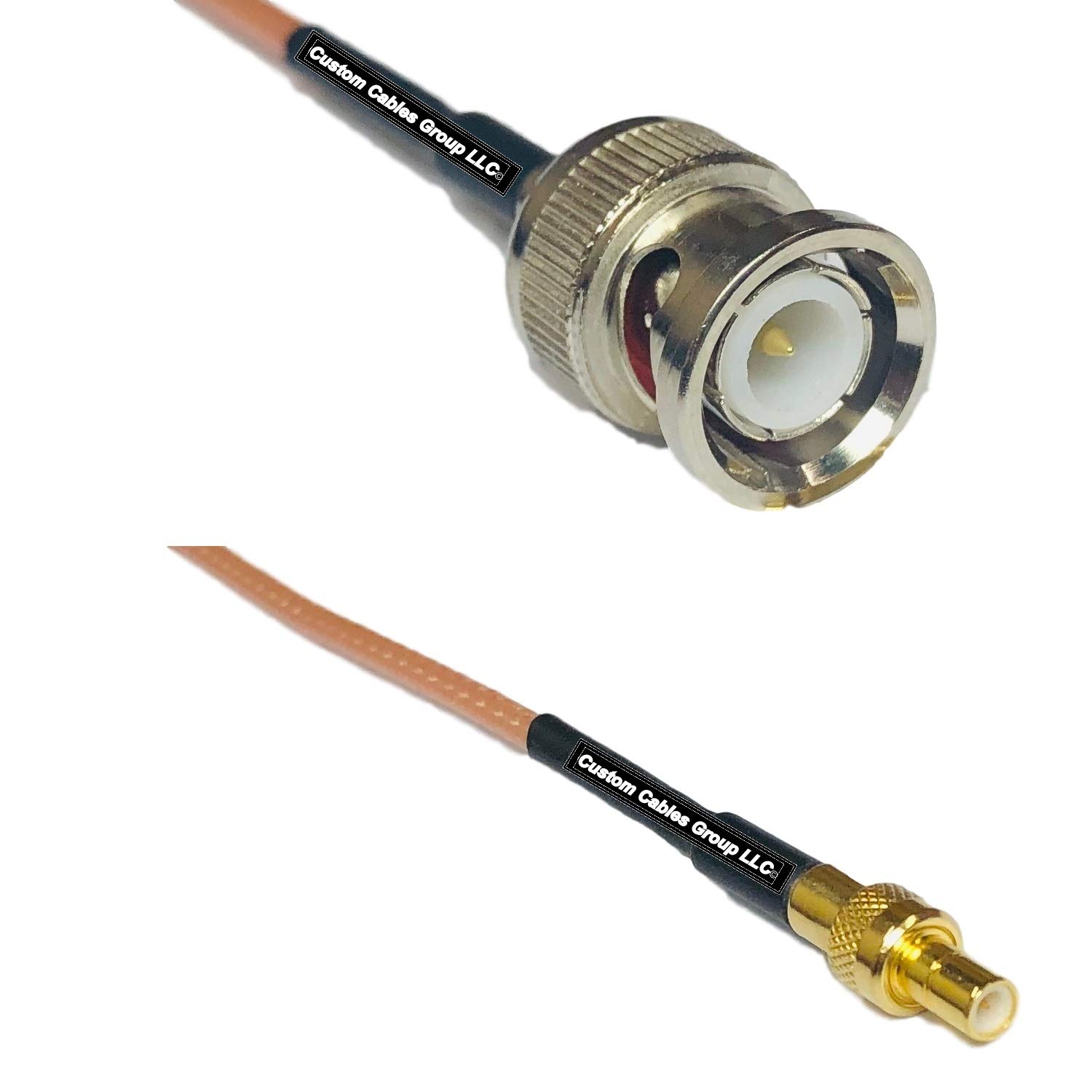 6 feet RG316 BNC Male to SMB Male RF Pigtail Coaxial Cable