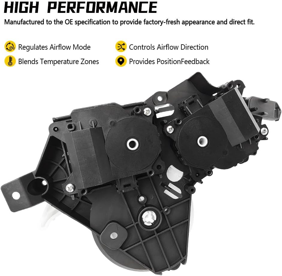 HVAC Blend Door Actuator Fit for Toyota Tundra 2007-2021 & Sequoia 2008-2021 Replace 87106-0C140 A/C Heater Air Mix Damper Servo Motor