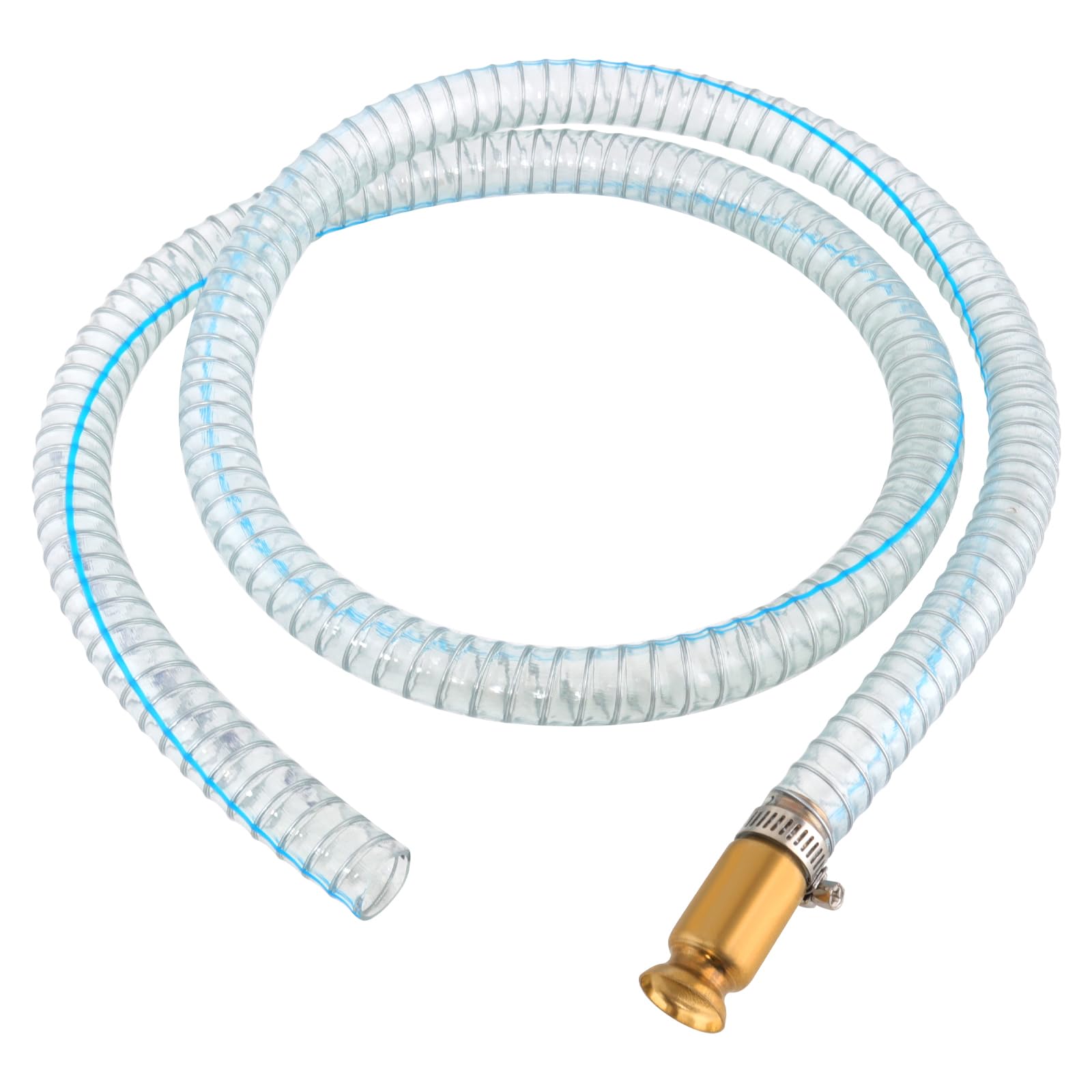 10FT Siphon Hose Pump Self Priming Jiggler Shaker Transfer Fuel Water Oil Gas