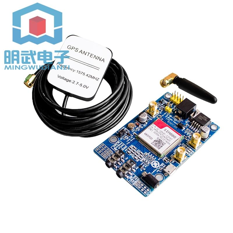 SIM808 module replaces 908 GSM GPRS GPS positioning SMS data sending to STM32.51 program - (Voltage: SIM808 L-shaped ante)