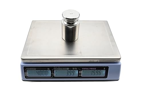 Miniatura 2 de NTEP Legal para la Escala de Computación de Precios Comerciales, capacidad de 6 lb  15 lb  0,002 lb  0,005 lb de lectura, rango dual