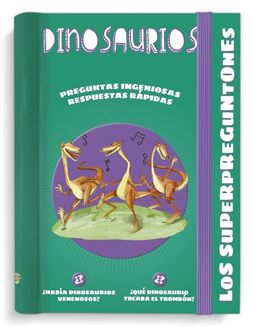 Portada de Los Superpreguntones: Dinosaurios