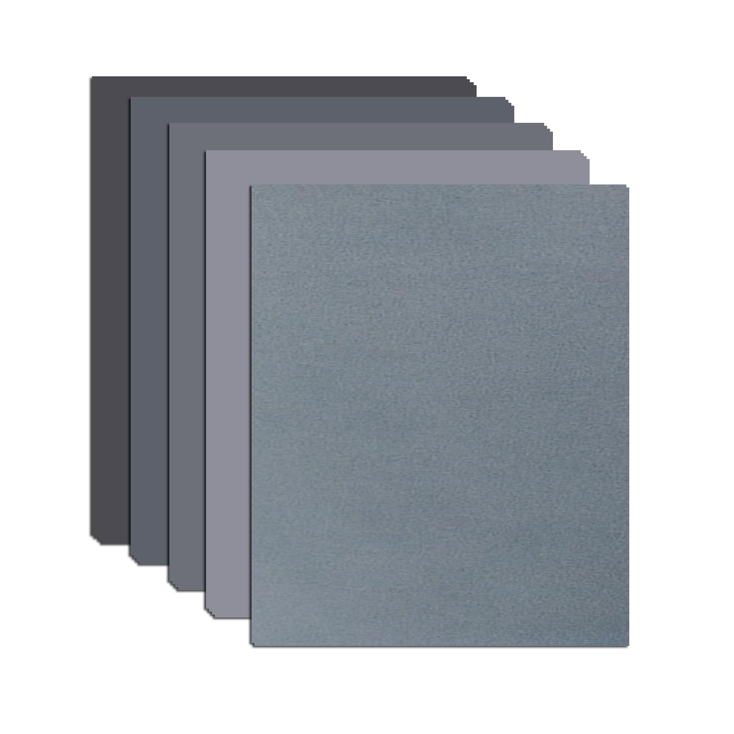 20 Pack Sandpaper Sheets 9 x 11 Inch, Sand Paper Assorted for Wet/Dry Wood Metal Sanding, Polishing (10grits Assorted)