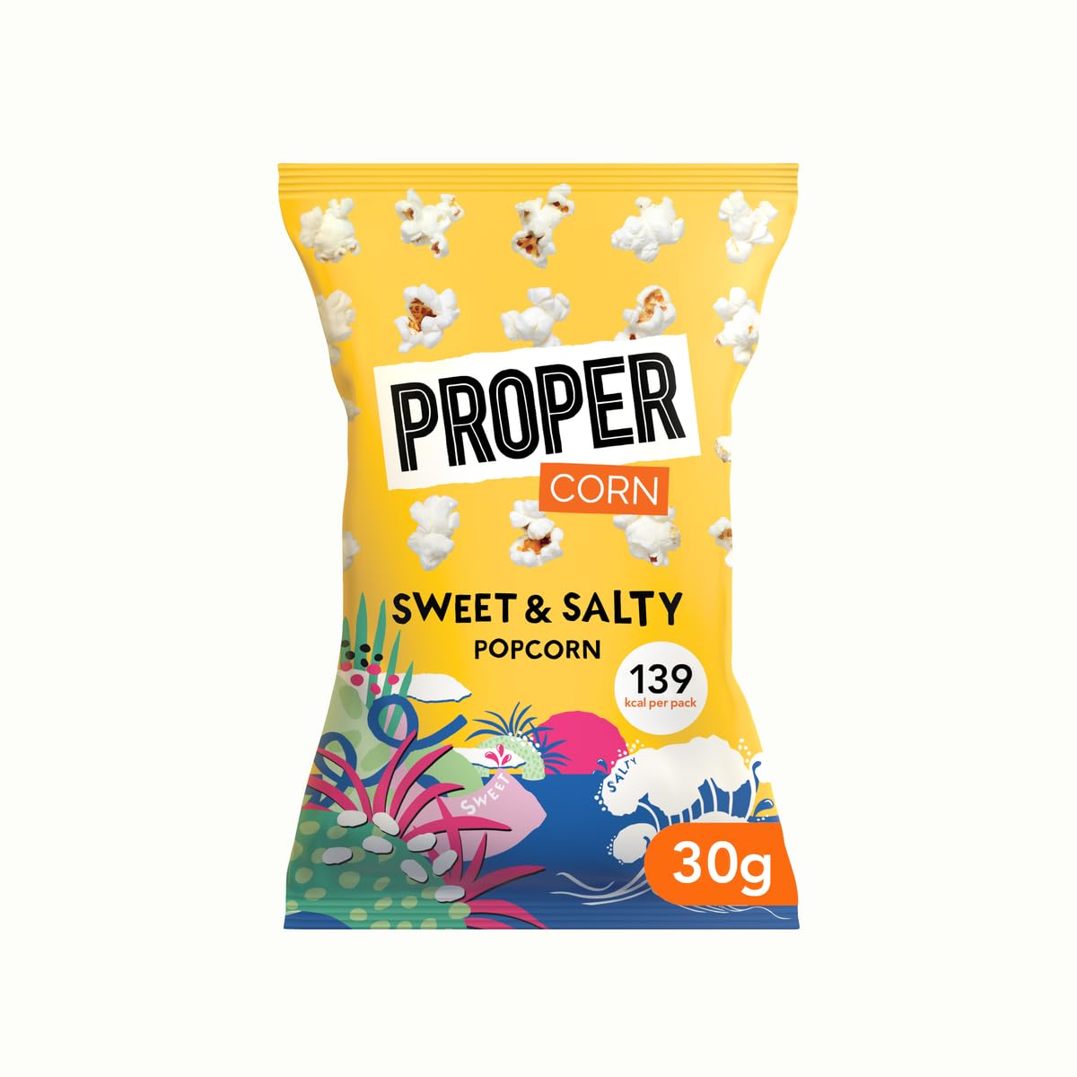 Propercorn Sweet and Salty Popcorn, 30 g