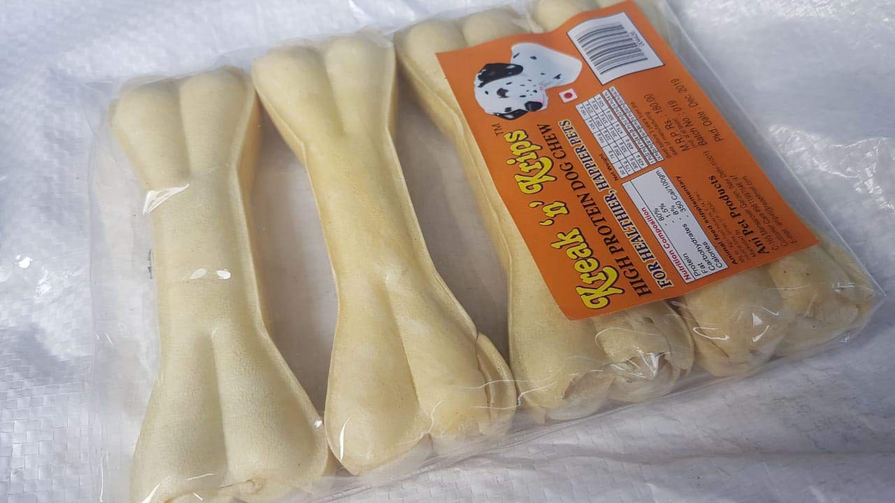 See full amazon price history chart for Kreak n Krips Pressed Dog Bone, Mini (4-inch x 4 Pieces) Kreak n Krips Pressed Dog Bone, Mini (4-inch x 4 Pieces) (B082KX59DT) Amazon Price History, Amazon Price Tracker