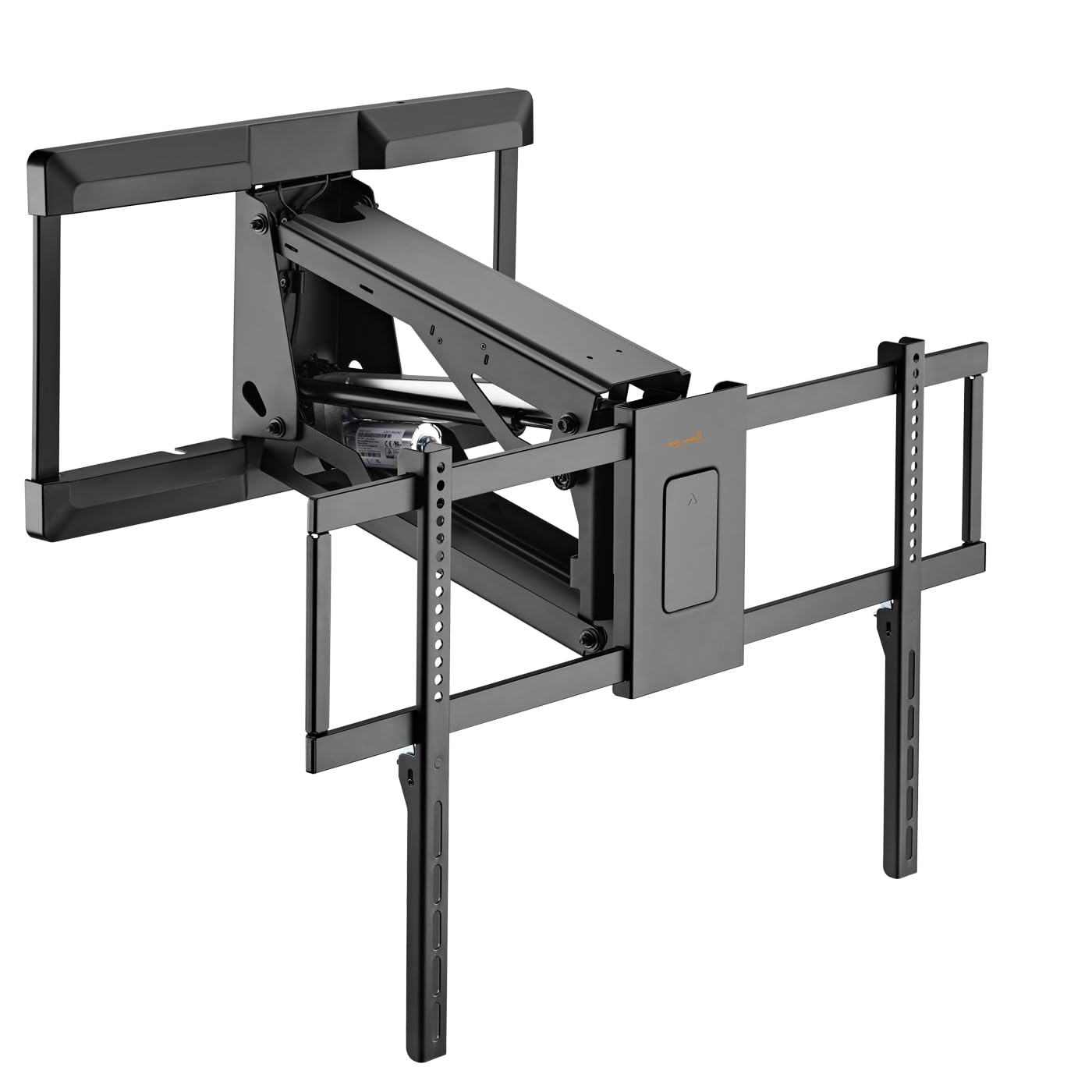 My Wall Soporte de Pared eléctrico para televisores motorizados HP65AL con Control por Voz o aplicación y Mando a Distancia, para 43"-90", Carga de 50 kg, Altura Ajustable, orientable