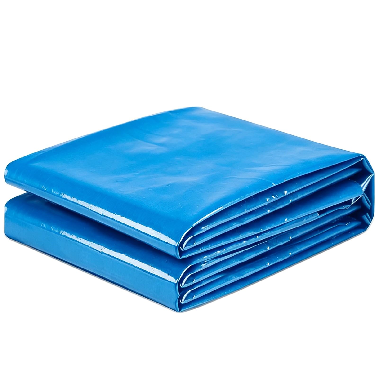 Yopappol Blue Pond Liner 13x19FT HDPE Waterproof Membrane, Anti-UV & Leak Proof Pond Liners for Outdoor Large Fish Pond, Stream and Waterfall Project(2x7m(6.5x23ft))