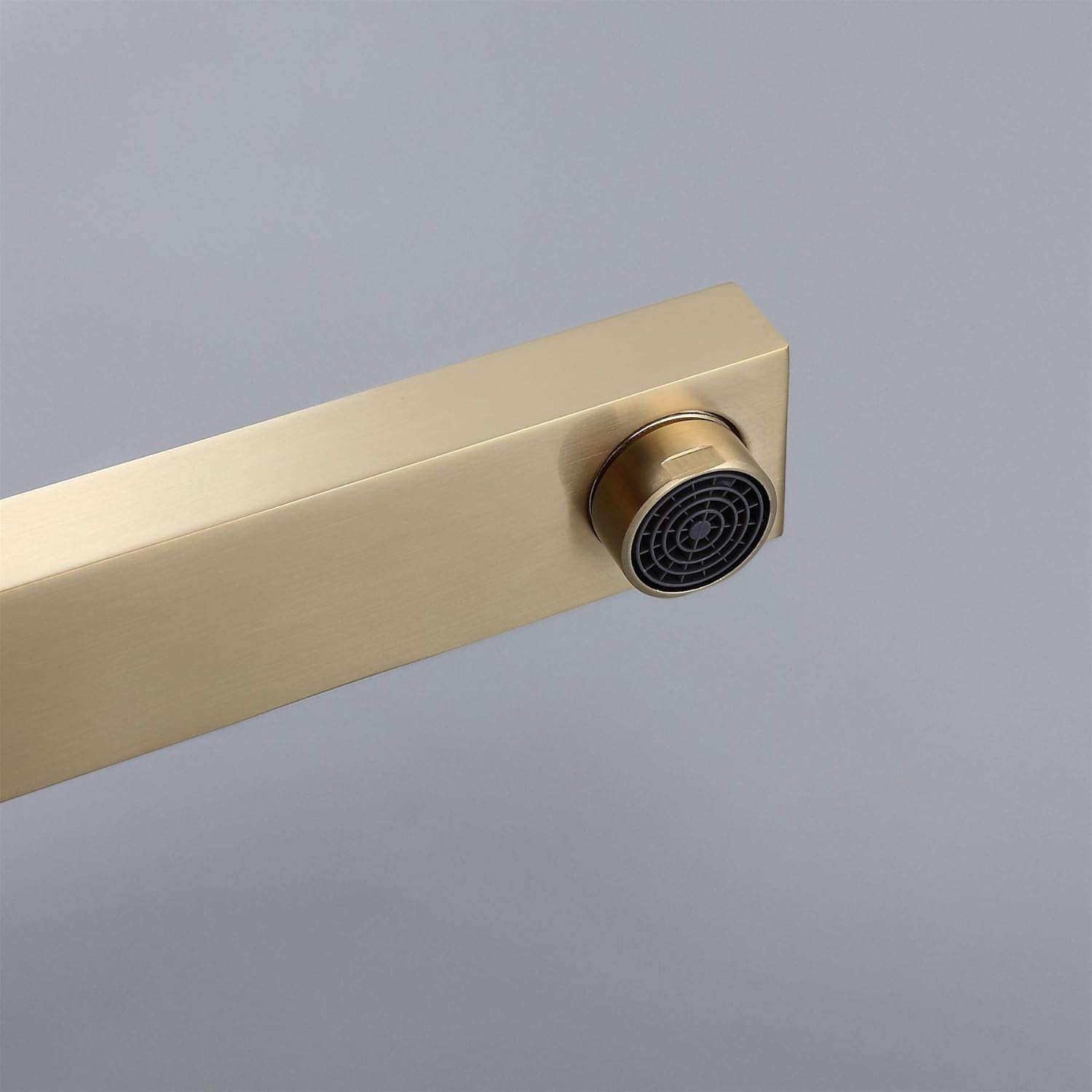 JiaYouJia フリースタンディングタブフィラー蛇口 ハンドシャワー付き、ブラッシュドニッケル