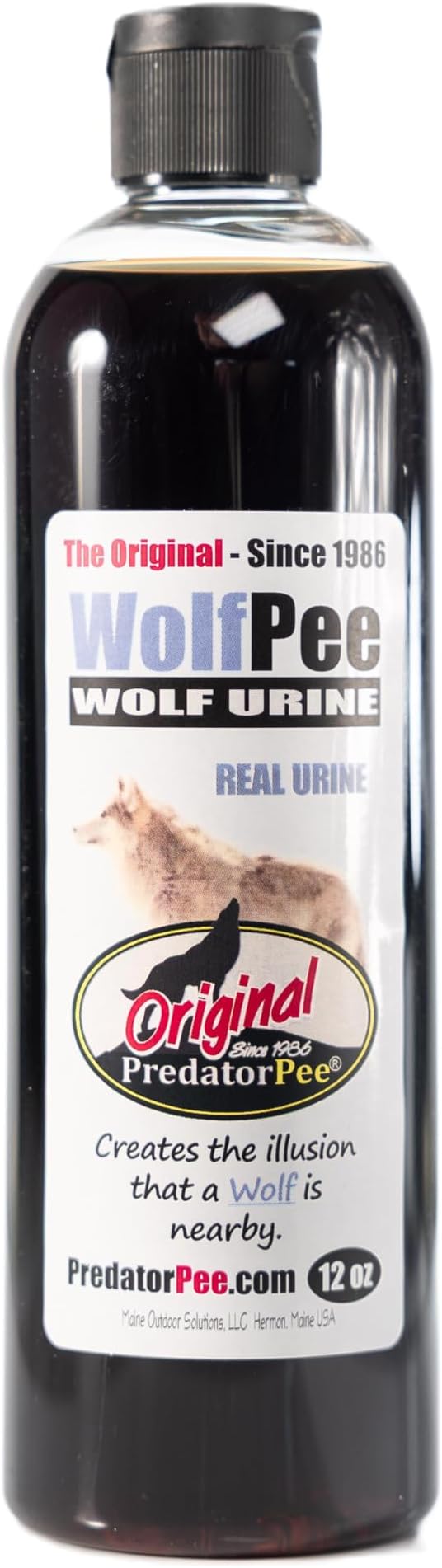 100% Wolf Urine - Territorial Marking Scent - Creates Illusion That Wolf is Nearby