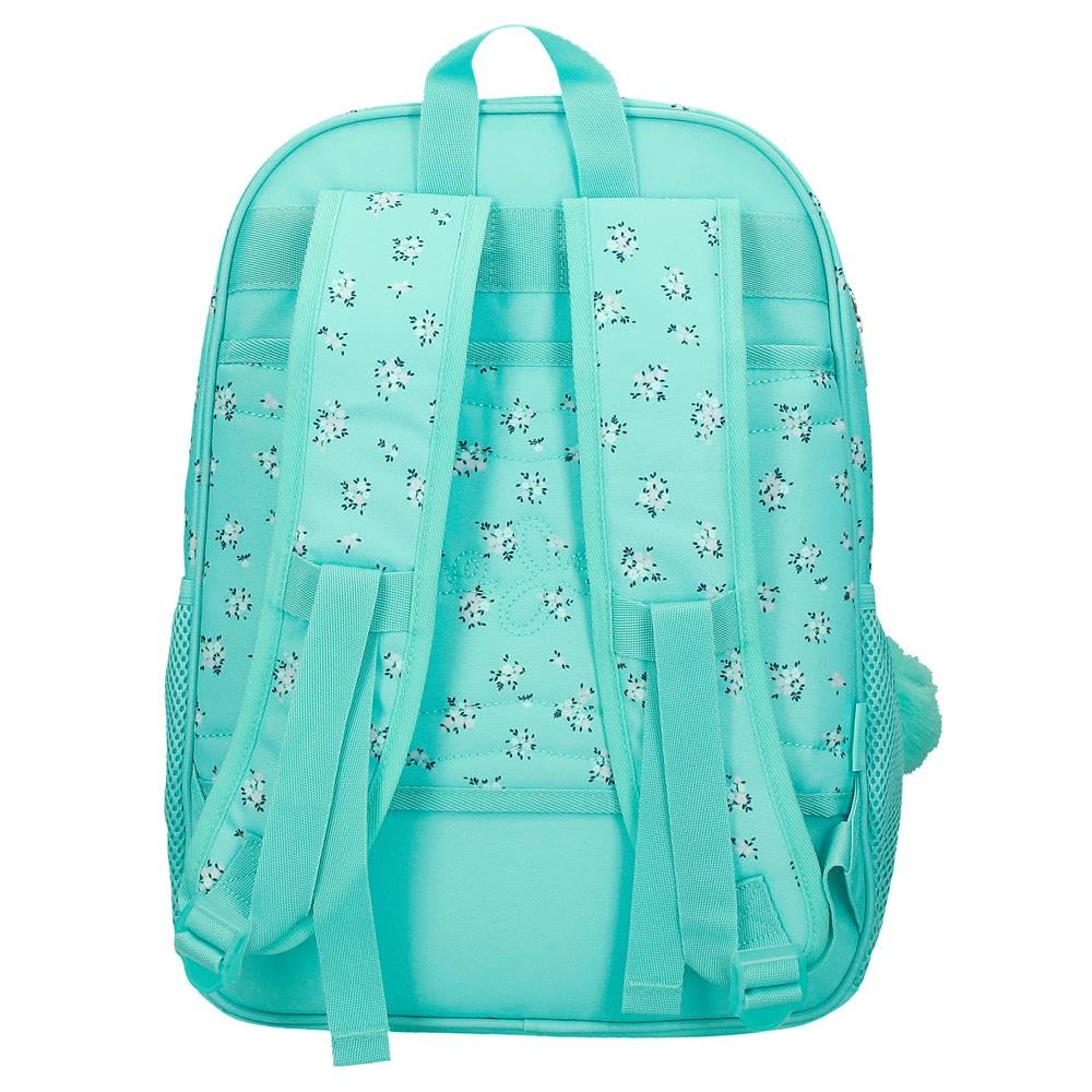 Pepe Jeans Nora Mochila Escolar, Azul, 30x39x12 cms | Poliéster