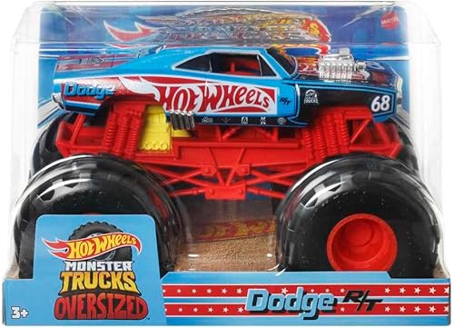 Miniatura 7 de Hot Wheels Monster Trucks 2023 Dodge RT de gran tamaño