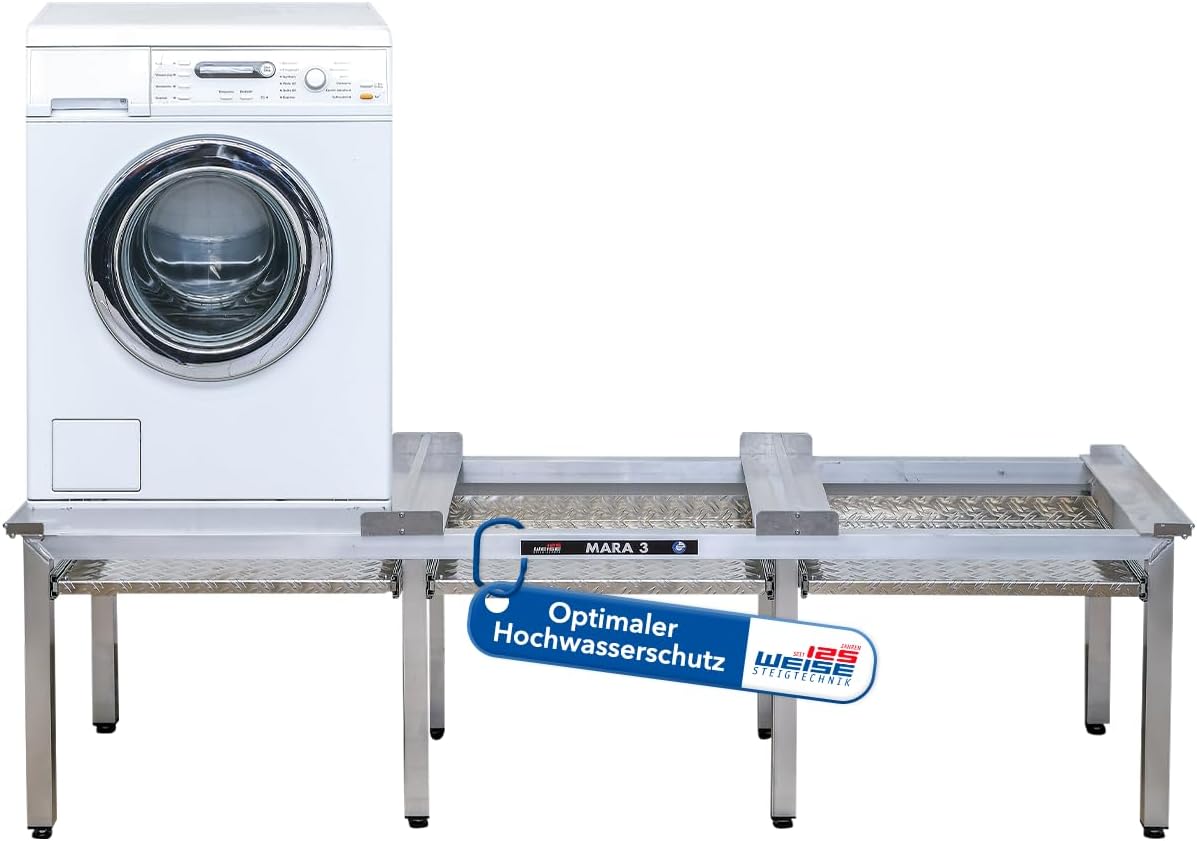 Weise MARA 1 Waschmaschinen Untergestell - 35cm Hoch Mit 1000kg Tragkraft Made In Germany