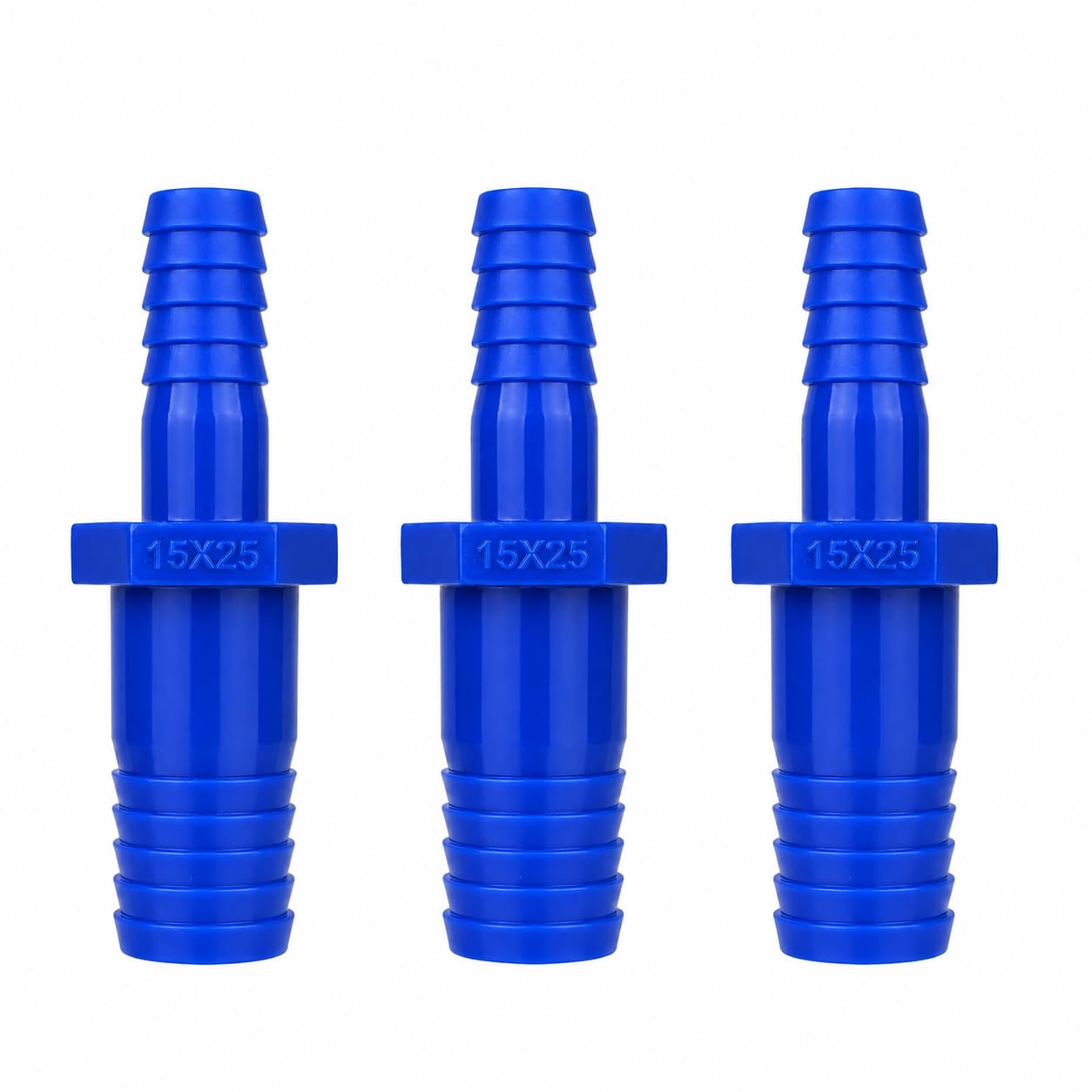 Hose Reducer Joint 15 mm x 25 mm (Pack of 3) – ½ Inch to 1 Inch Plastic Hose Reducer Connector – Quick Connect Joint for Garden, Agricultural, Irrigation & Water Transfer Use-image-24