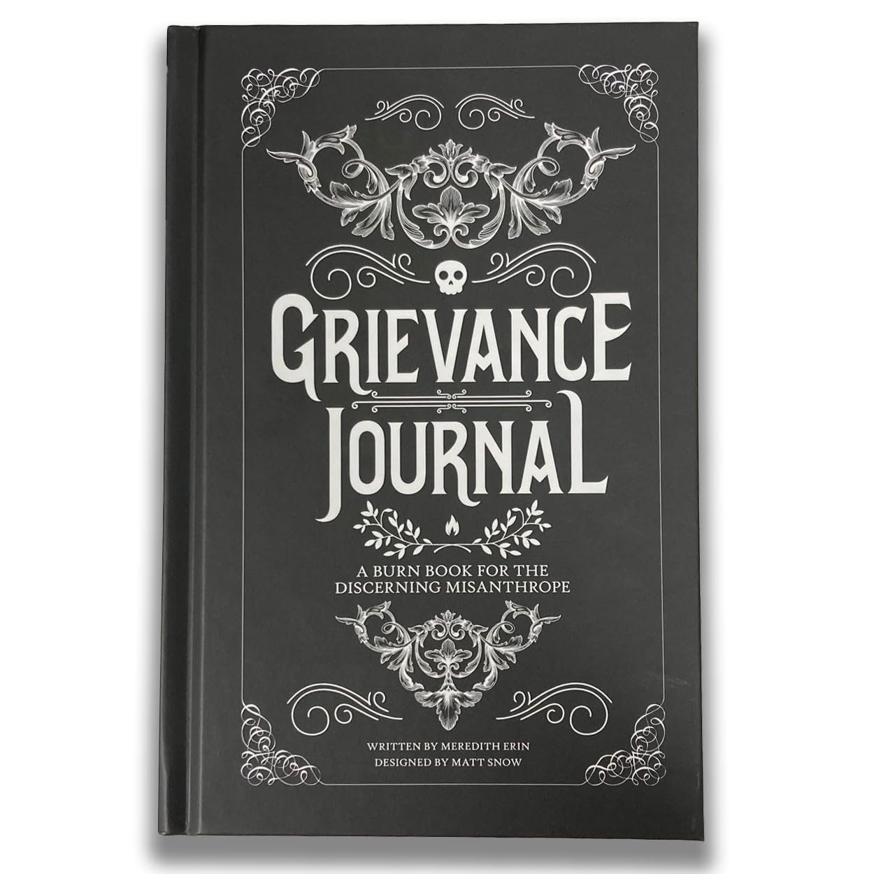 Boredwalk Grievance Journal - Aesthetic Mental Health Journal With Prompts - Funny Rage Journal for Shadow Work