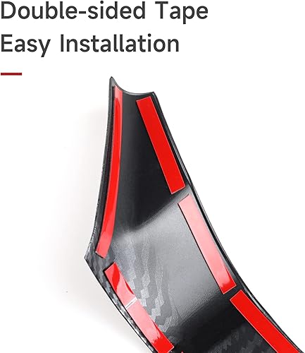 Miniatura 113 de Car Central Armrest Box Cover Decals for 2022 2023 2024 2025 Honda Civic 11th Gen Accessories ABS Carbon Fiber Interior Stickers