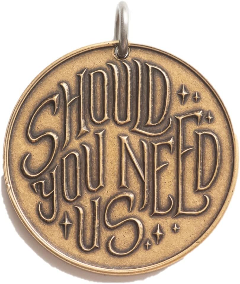 Labyrinth | Should You Need Us Necklace - Bronze Pendant