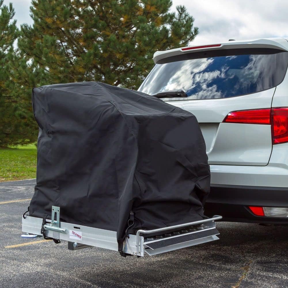 350-lb Mini Tilt-A-Rack Scooter Carrier Bundle : Health & Household