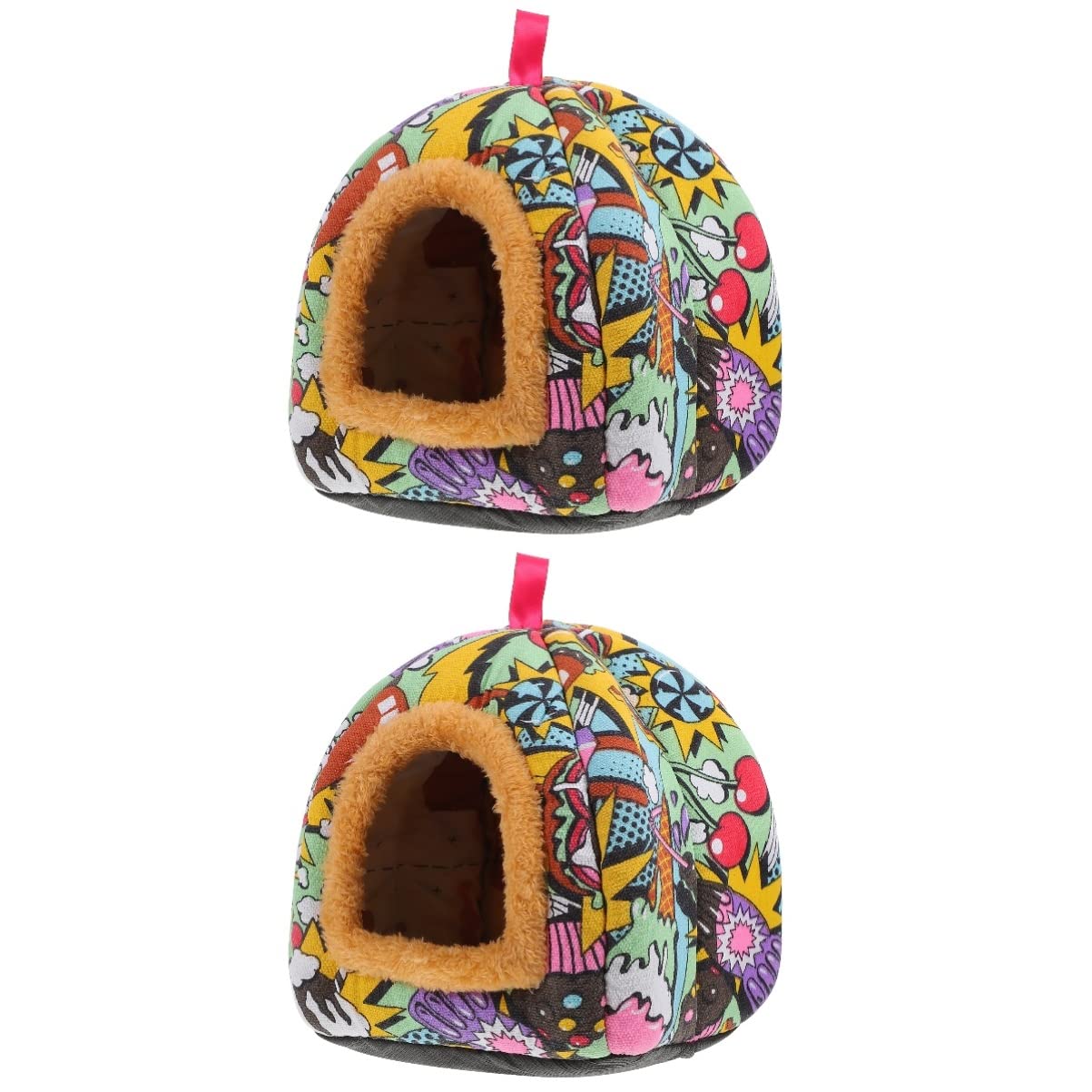 Mipcase 2piezas para Hámster Cama De Invierno Acogedora para Bolsa De y Ligera Seguro y para Roedores
