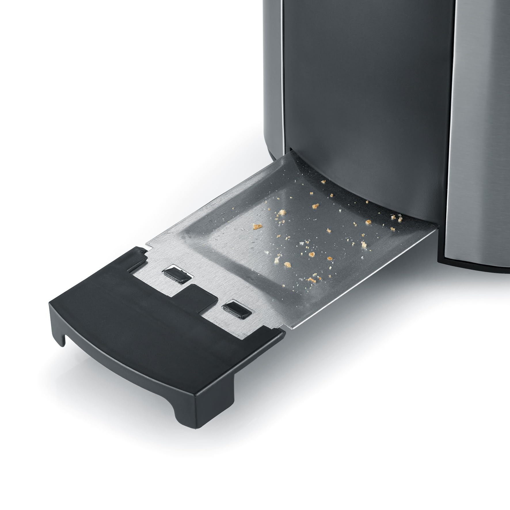 SEVERIN Tostapane Automatico, Griglia Scaldapanini Integrata, Corpo In Acciaio Inox , Per Tostare, Scongelare E Riscaldare, 800 W, AT 2589