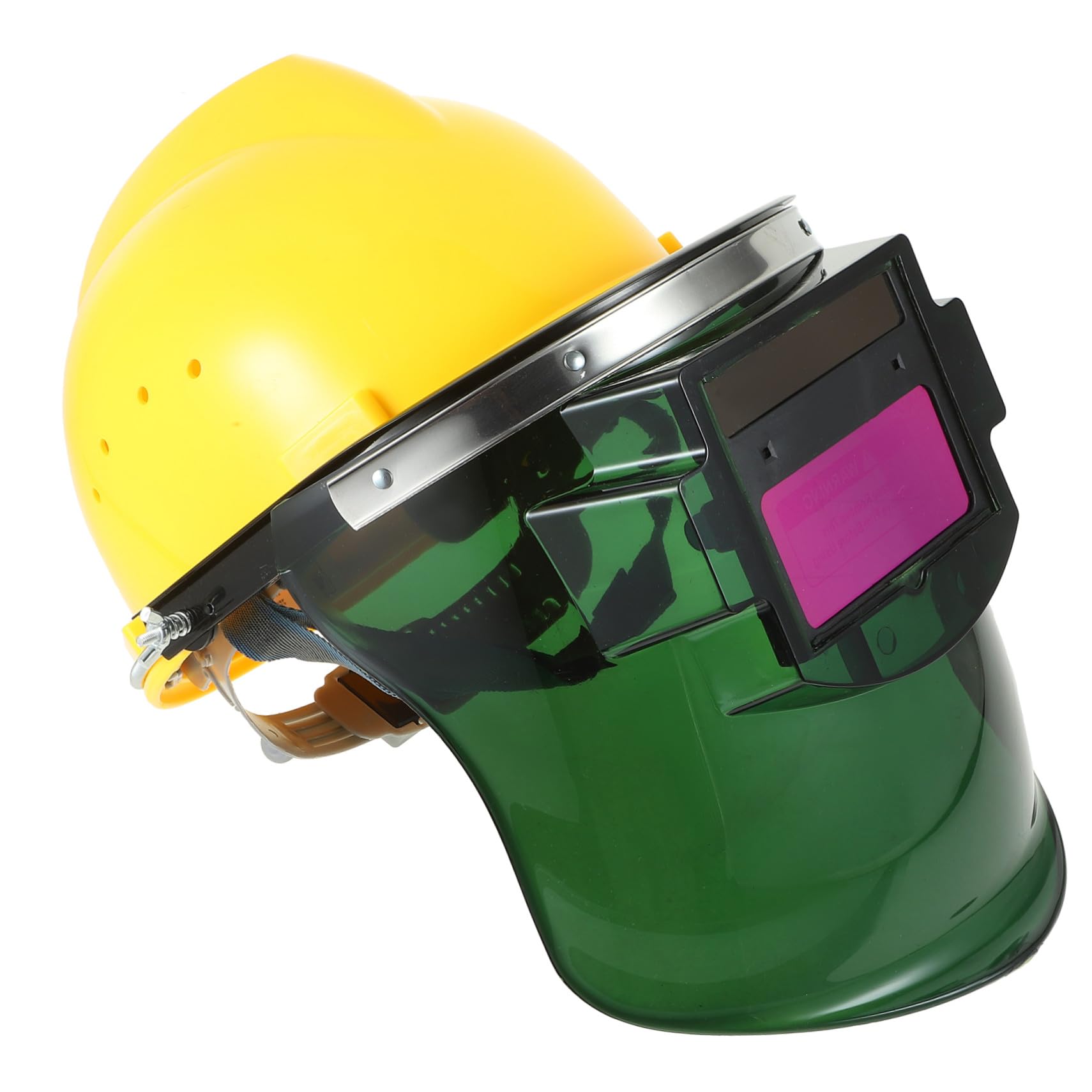 de Soldadura con Oscurecimiento Automático y Casco de Seguridad Solar Pantalla de Visual para Soldadores Rápida y Desmontable de Sombra