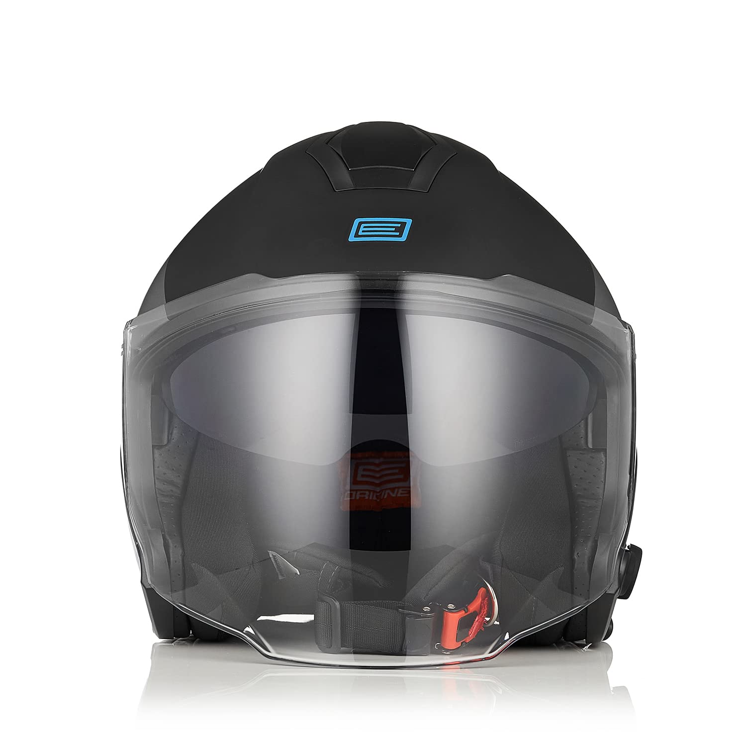 ORIGINE Casco Jet Moto Bluetooth Homologado ECE con Doble Visera