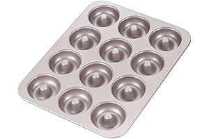 CHEFMADE Donut Mold - The Ideal Stainless Steel Donut Pan