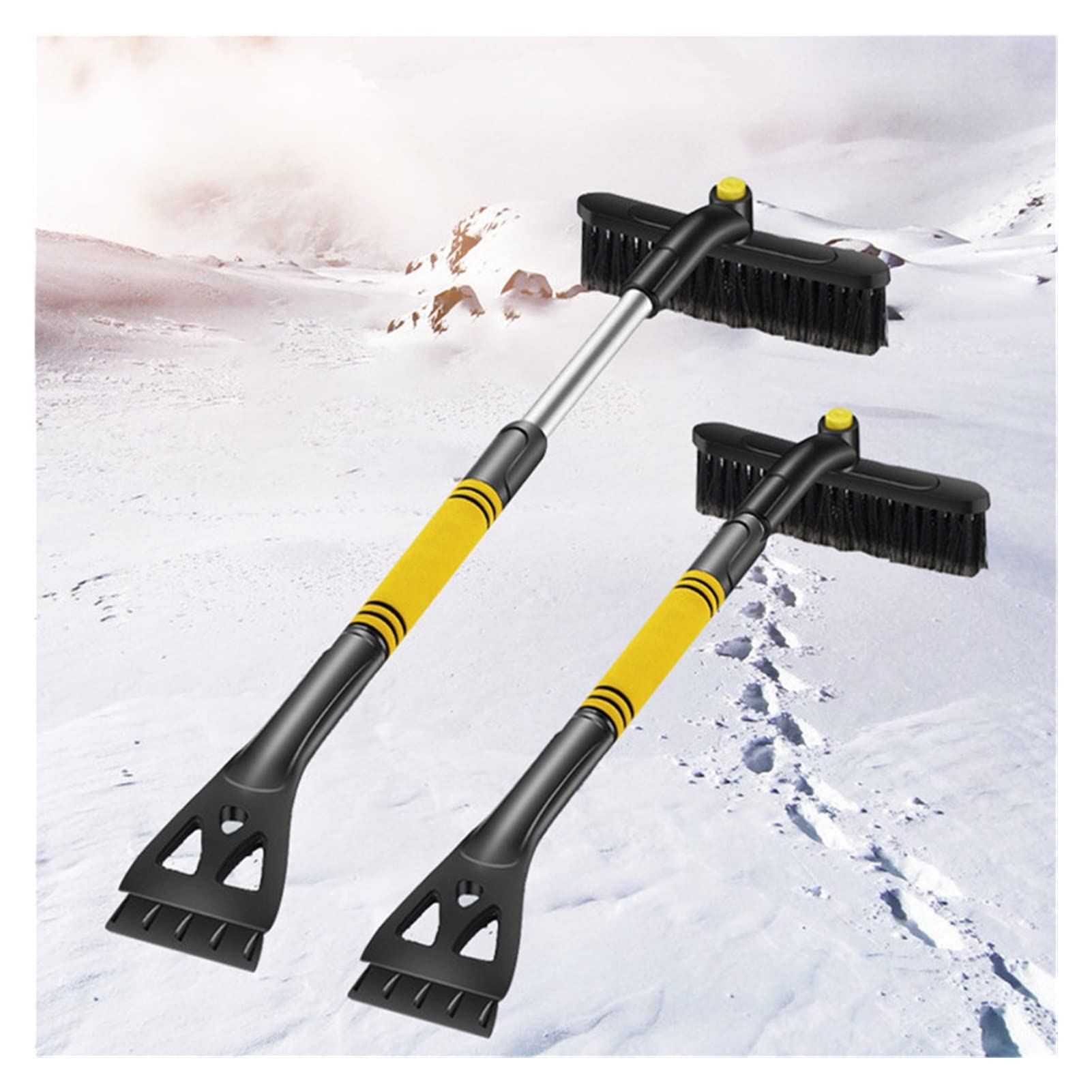 Brosse à Neige pour Pare-Brise Outil Automatique Brosse à Neige pour fenêtre d'hiver