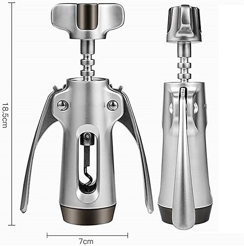 Miniatura 2 de GIENEX Sacacorchos de vino y abridor de botellas, fácil de usar, todo en uno para cerveza y abrebotellas