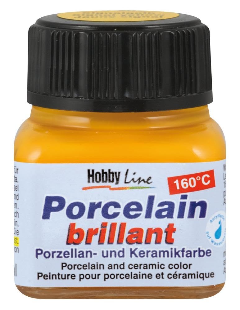 Kreul Vernice Per Vetro E Porcellana - Bianco Crema, Base Acqua, Lavabile In Lavastoviglie, 20ml